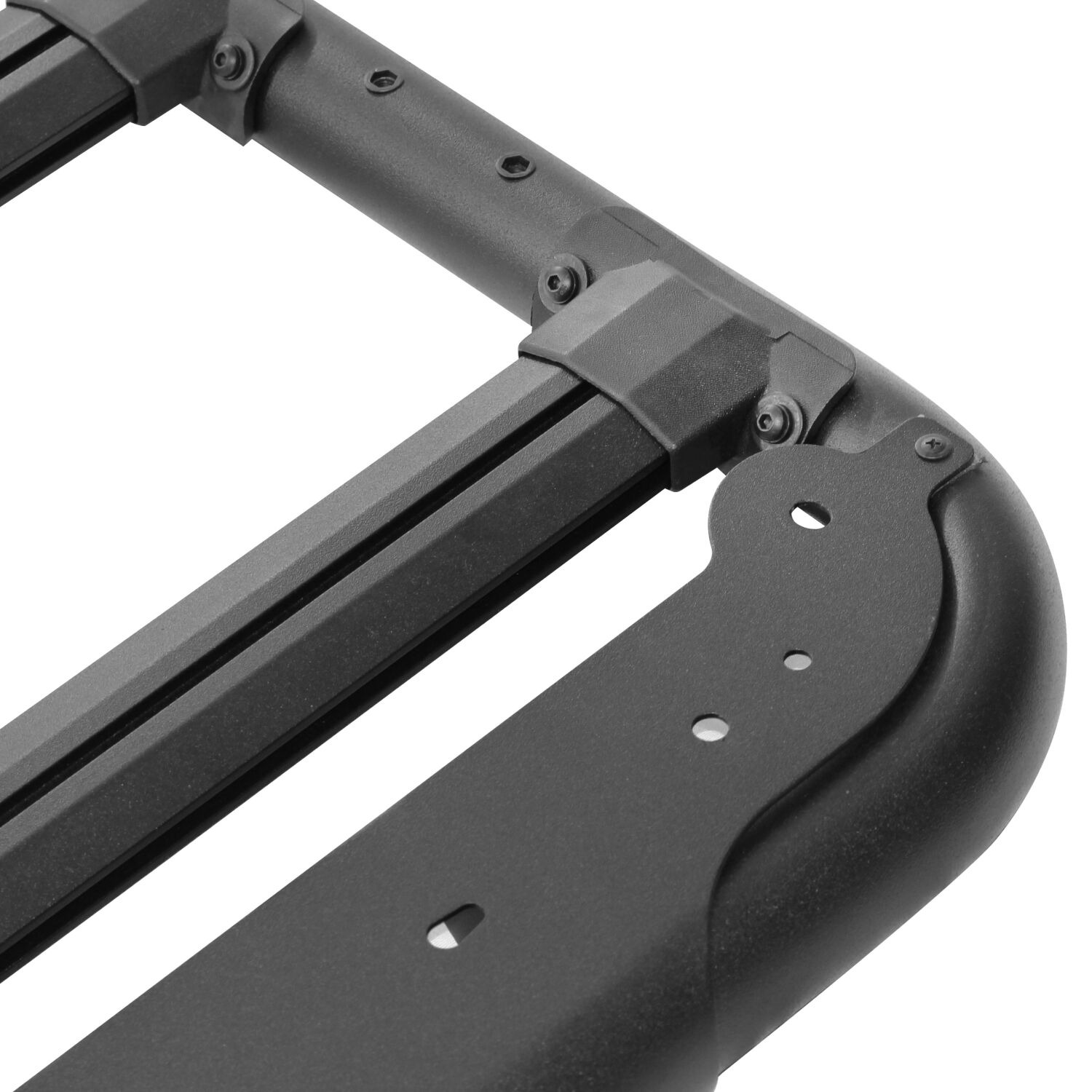 Go Rhino 5935055T - SRM Roof Racks, Black, Aluminum