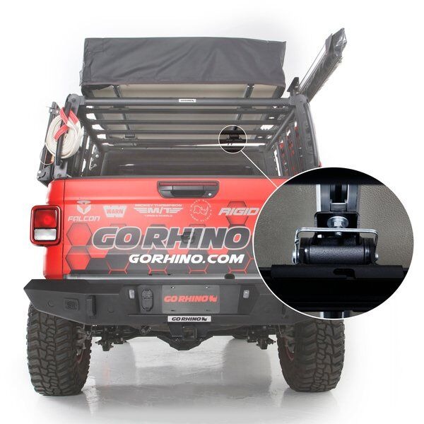 Go Rhino 5950030T - Truck Bed Rack Accessories, Black, SRM