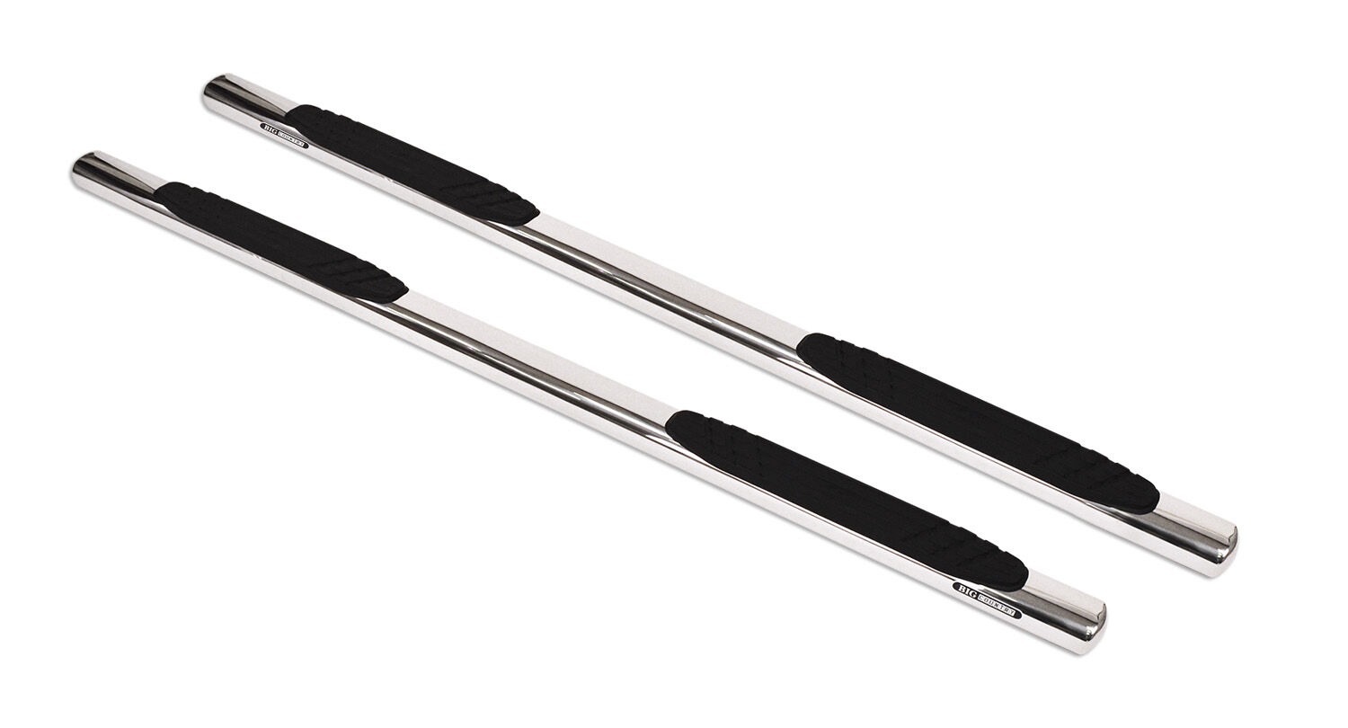 Go Rhino 684449987PS - Running Boards & Steps, Crew Cab, Silver
