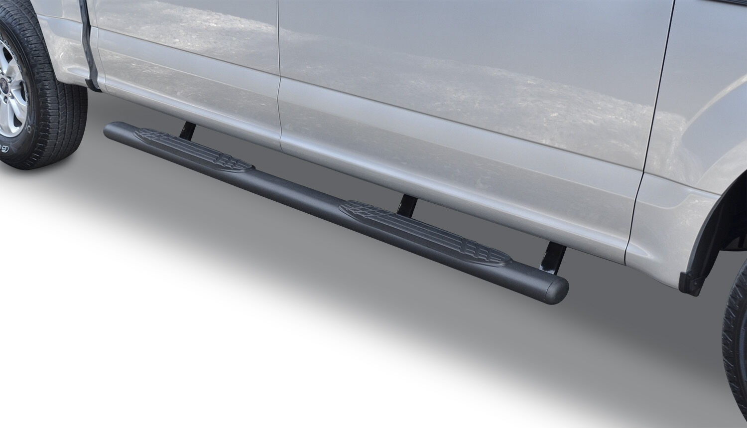 Go Rhino 684415587T - Running Boards & Steps, Crew Cab, Black