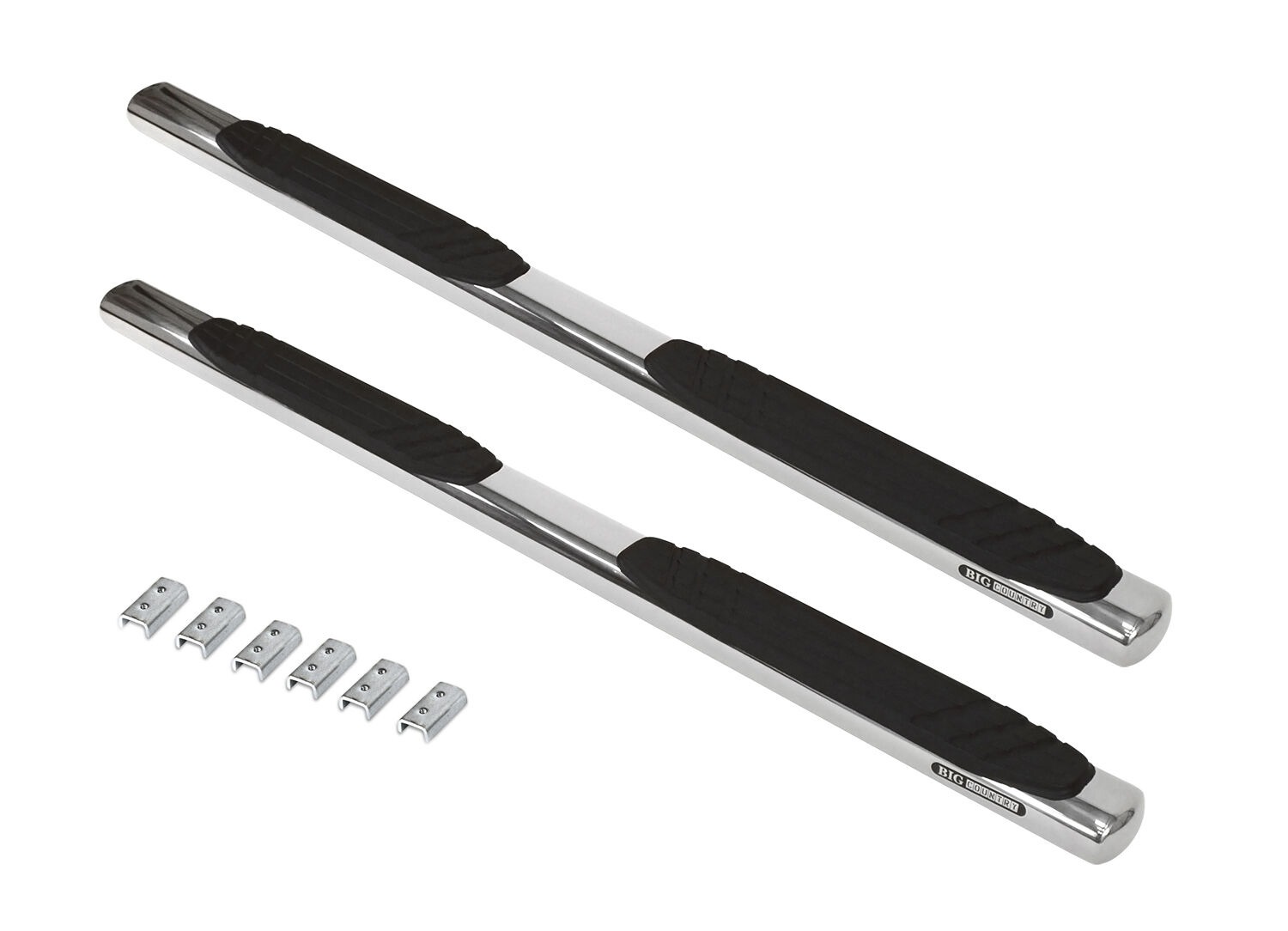 Go Rhino 684434071PS - Running Boards & Steps, Silver, Polished