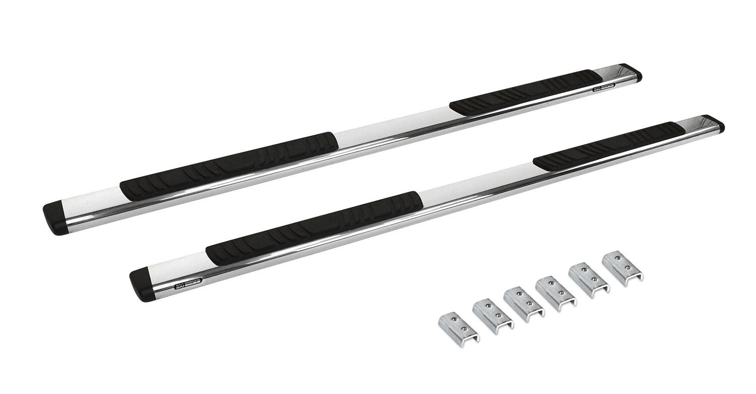 Go Rhino 685404687PS - Running Boards & Steps, Crew Cab, Silver