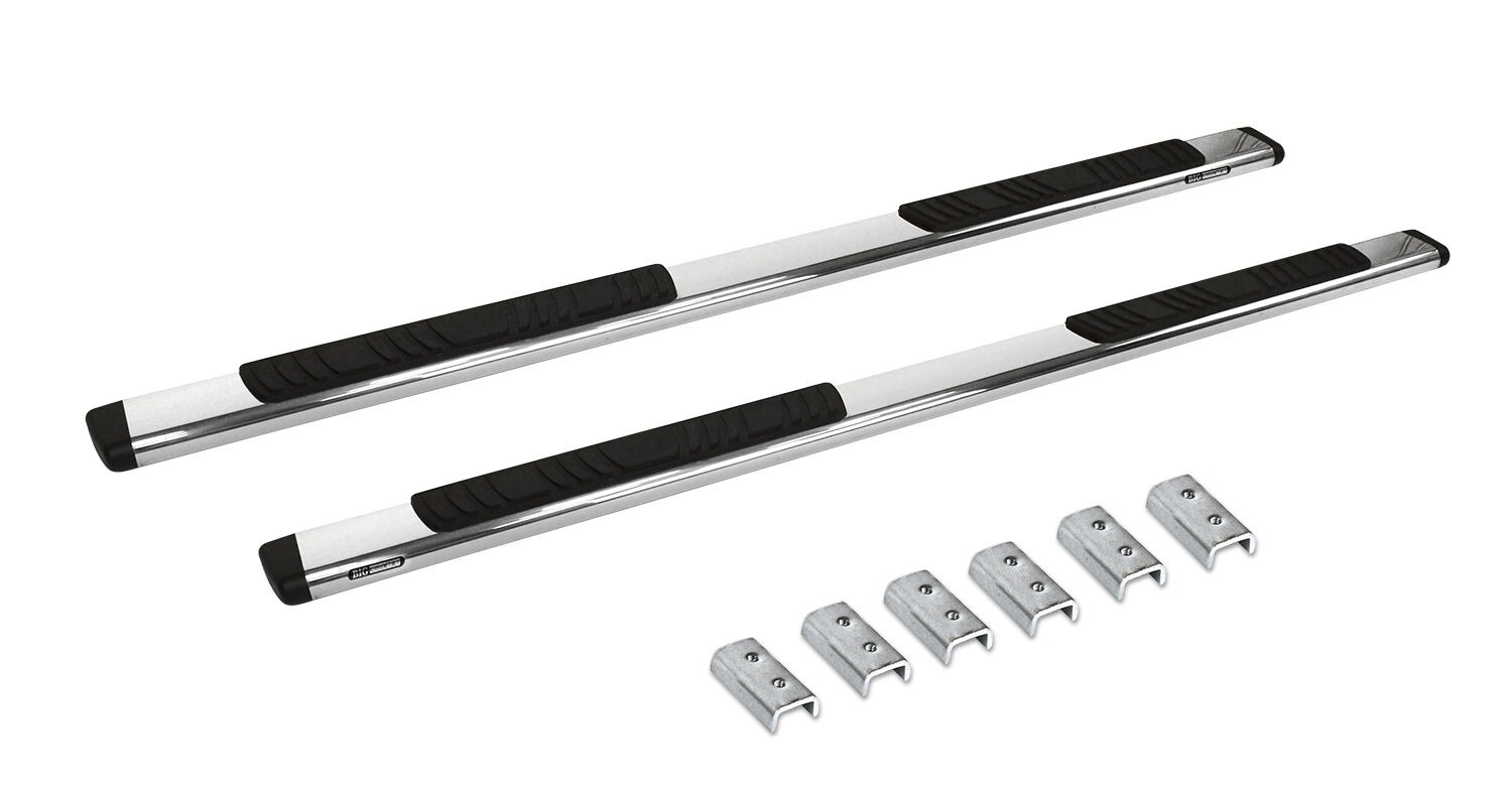 Go Rhino 685490367PS - Running Boards & Steps, Silver, Polished