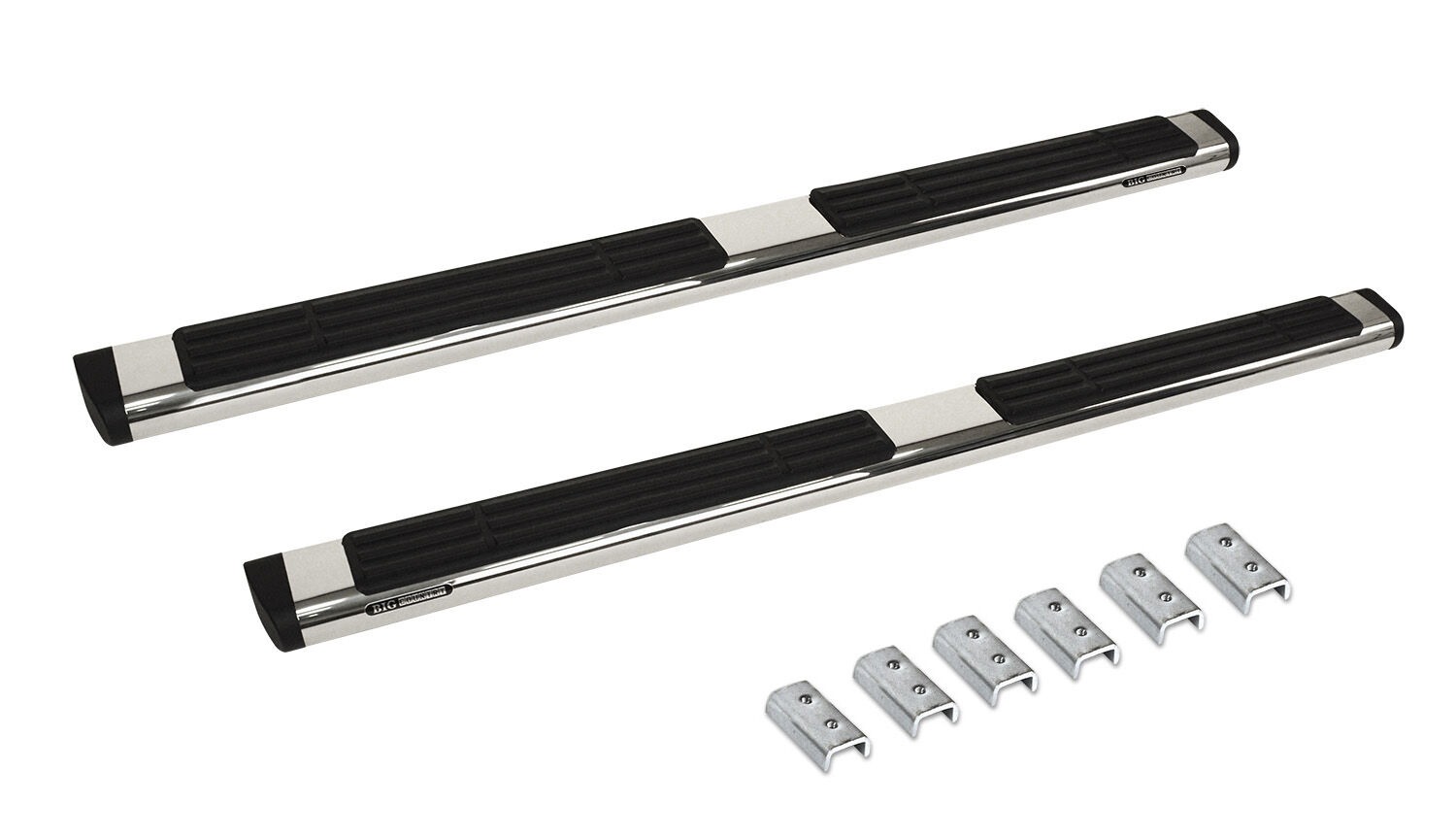 Go Rhino 686404787PS - Running Boards & Steps, Crew Cab, Silver