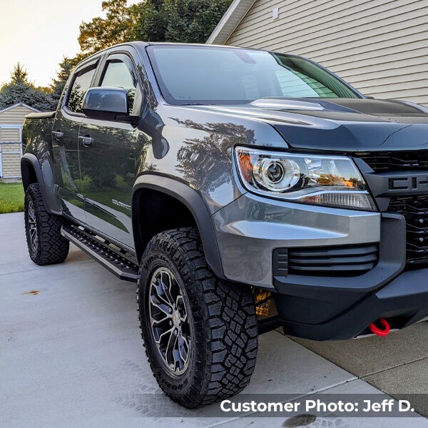 Go Rhino 69423580SPC - RB20 Running Boards, Crew Cab, Black