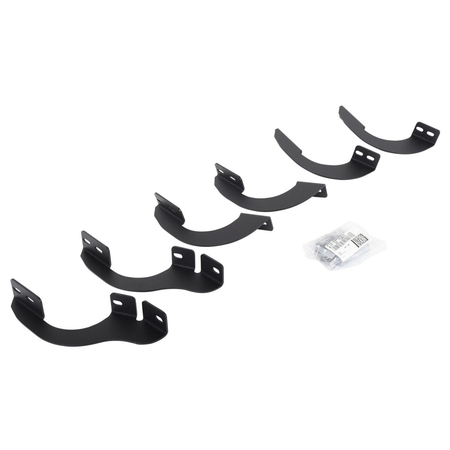 Go Rhino 6944255 - Running Board Mounting Hardware, Black, RB20