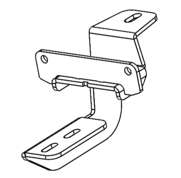 Go Rhino 6949265 - Running Board Mounting Hardware, Black, RB20