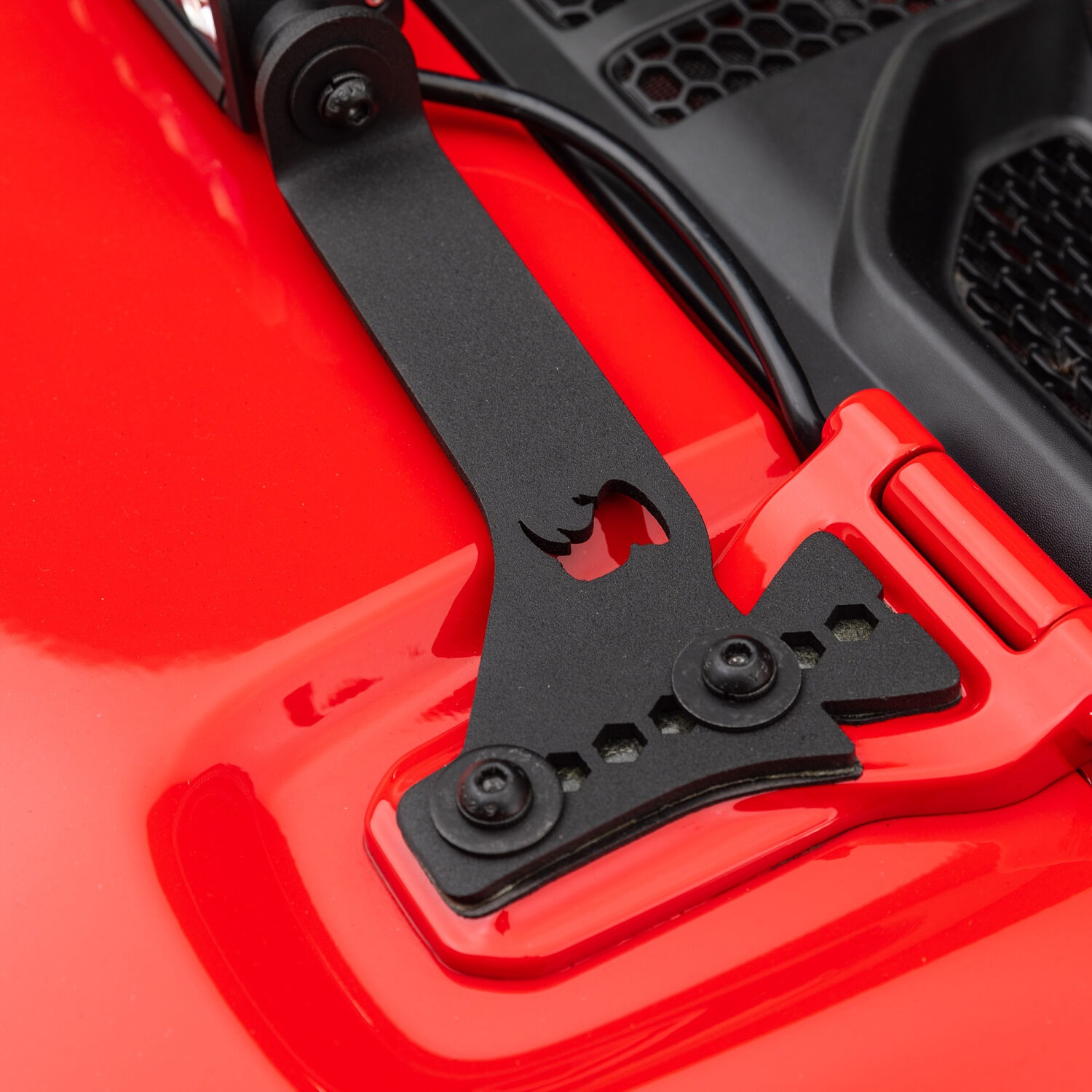 Go Rhino 731200T - Light Mounting Brackets, Black, Jeep Accessory