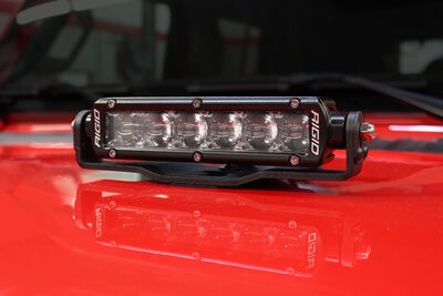 Go Rhino 732060T - Light Mounting Brackets, Black, Jeep Accessory