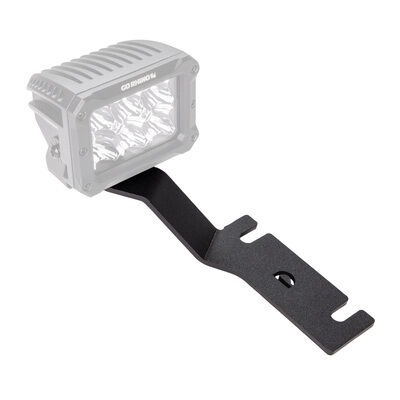 Go Rhino 732325T - Light Mounting Brackets, Black, Steel