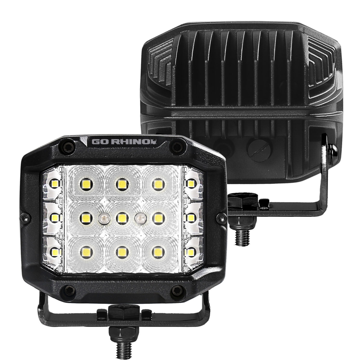 Go Rhino 750300323FCS - LED Light Kits, Anodized, XPLOR Bright