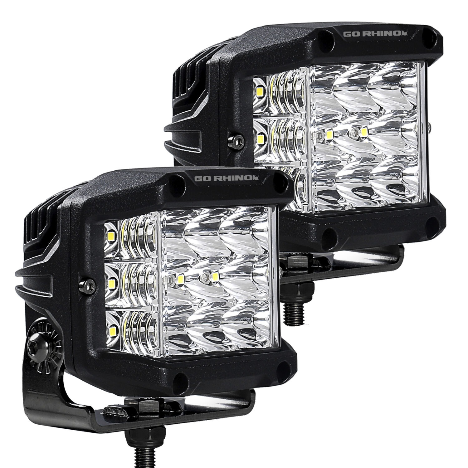 Go Rhino 750300323SCS - LED Light Kits, Anodized, XPLOR Bright
