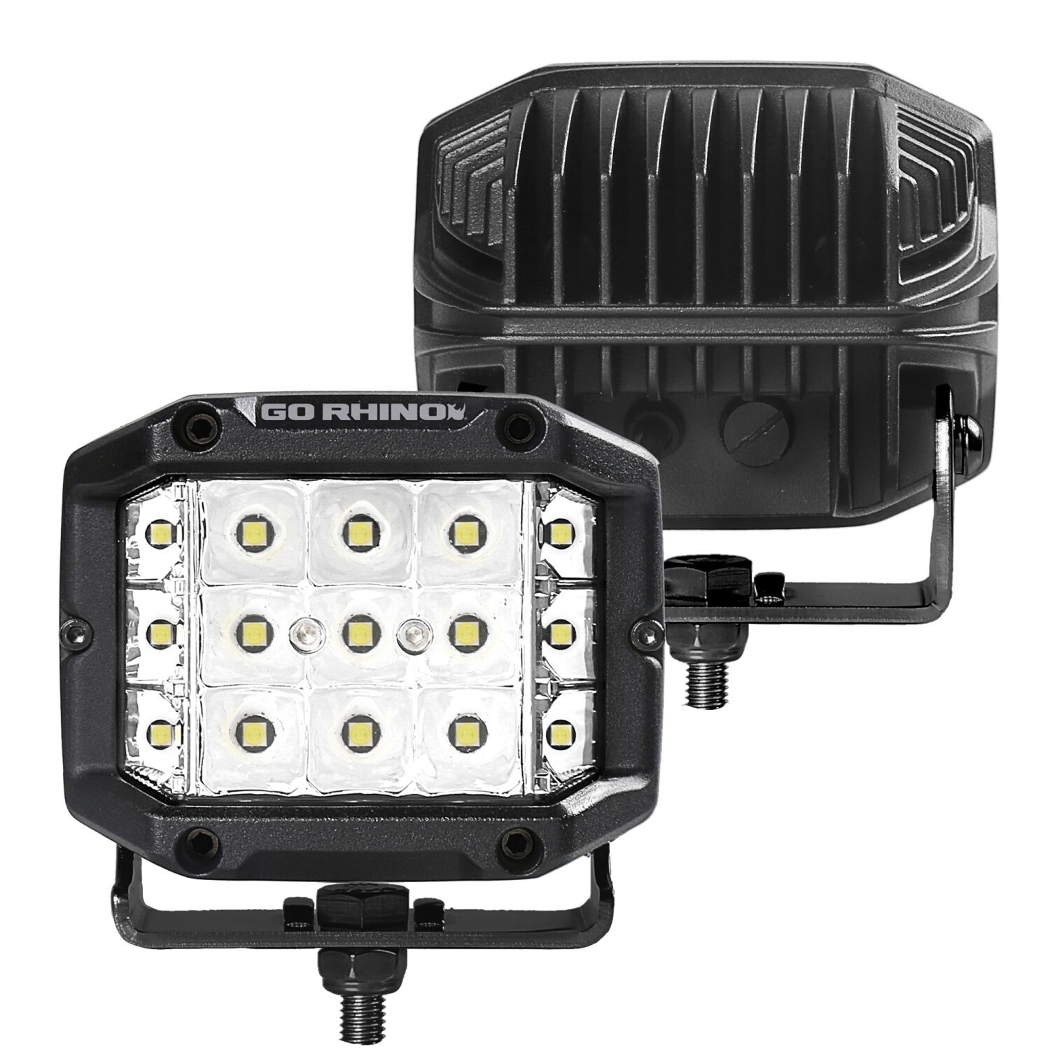 Go Rhino 750300323SCS - LED Light Kits, Anodized, XPLOR Bright
