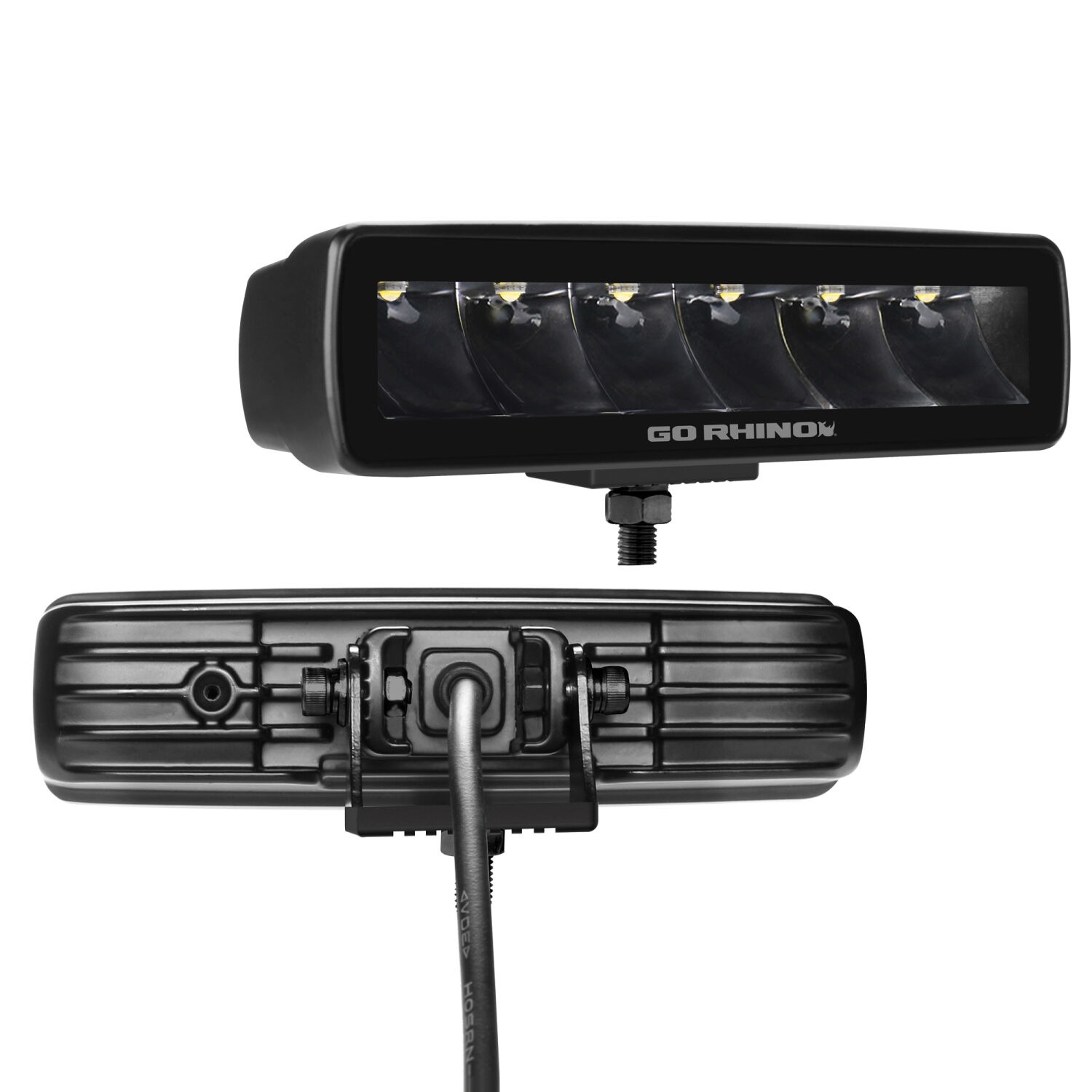 Go Rhino 750300621SBS - LED Light Kits, Anodized, XPLOR Blackout