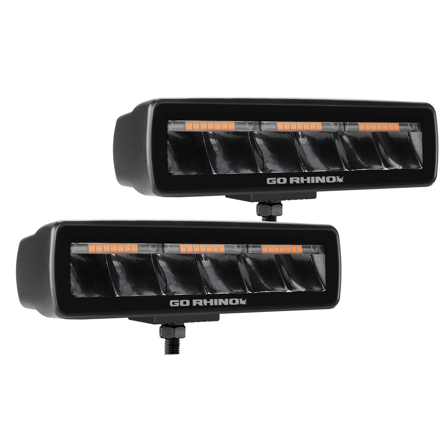 Go Rhino 750600622SBS - LED Light Kits, Anodized, XPLOR Blackout Combo
