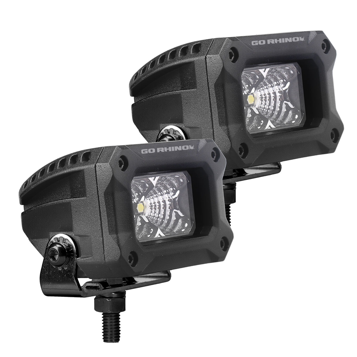 Go Rhino 751003023FBS - LED Light Kits, Anodized, XPLOR Bright