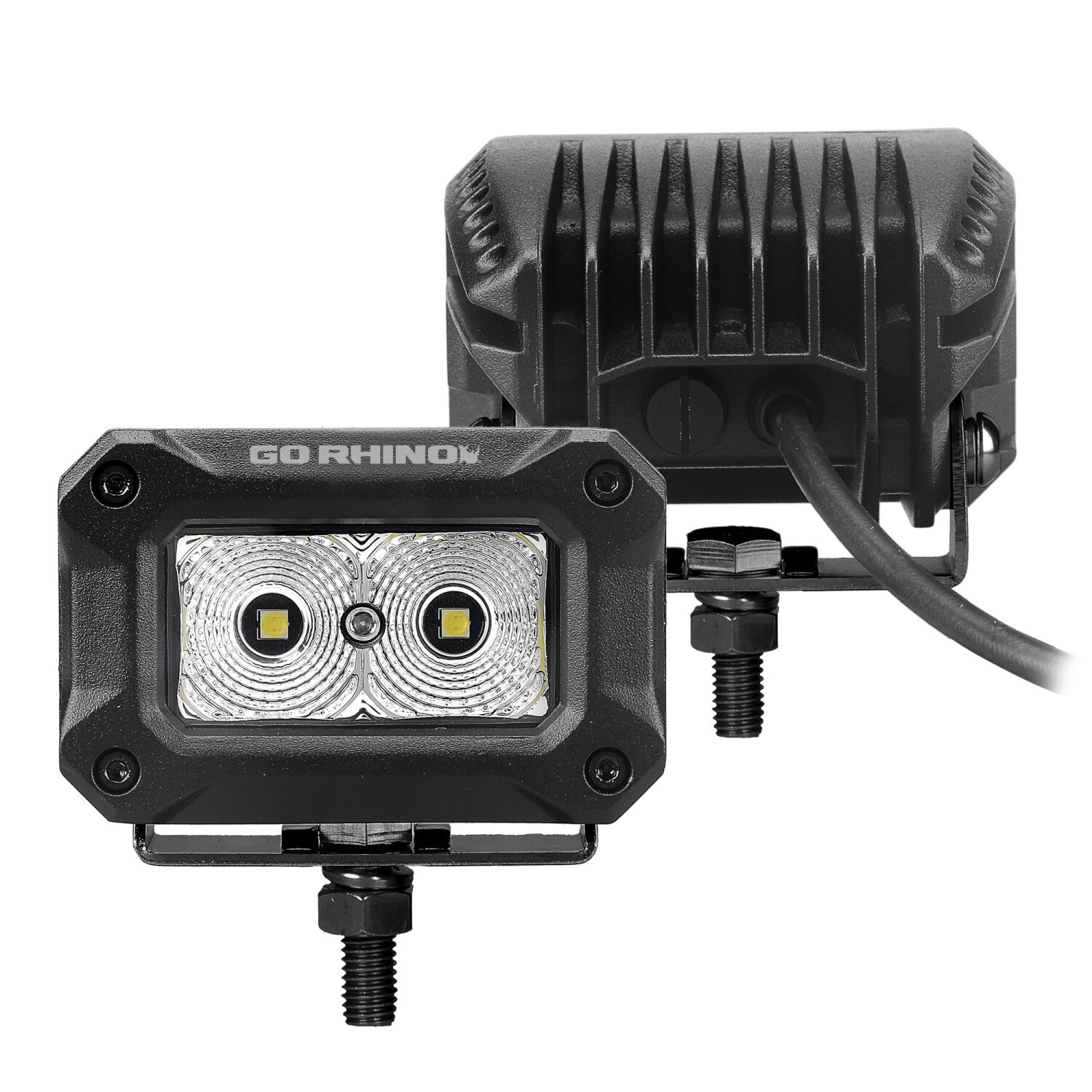 Go Rhino 751003023FBS - LED Light Kits, Anodized, XPLOR Bright