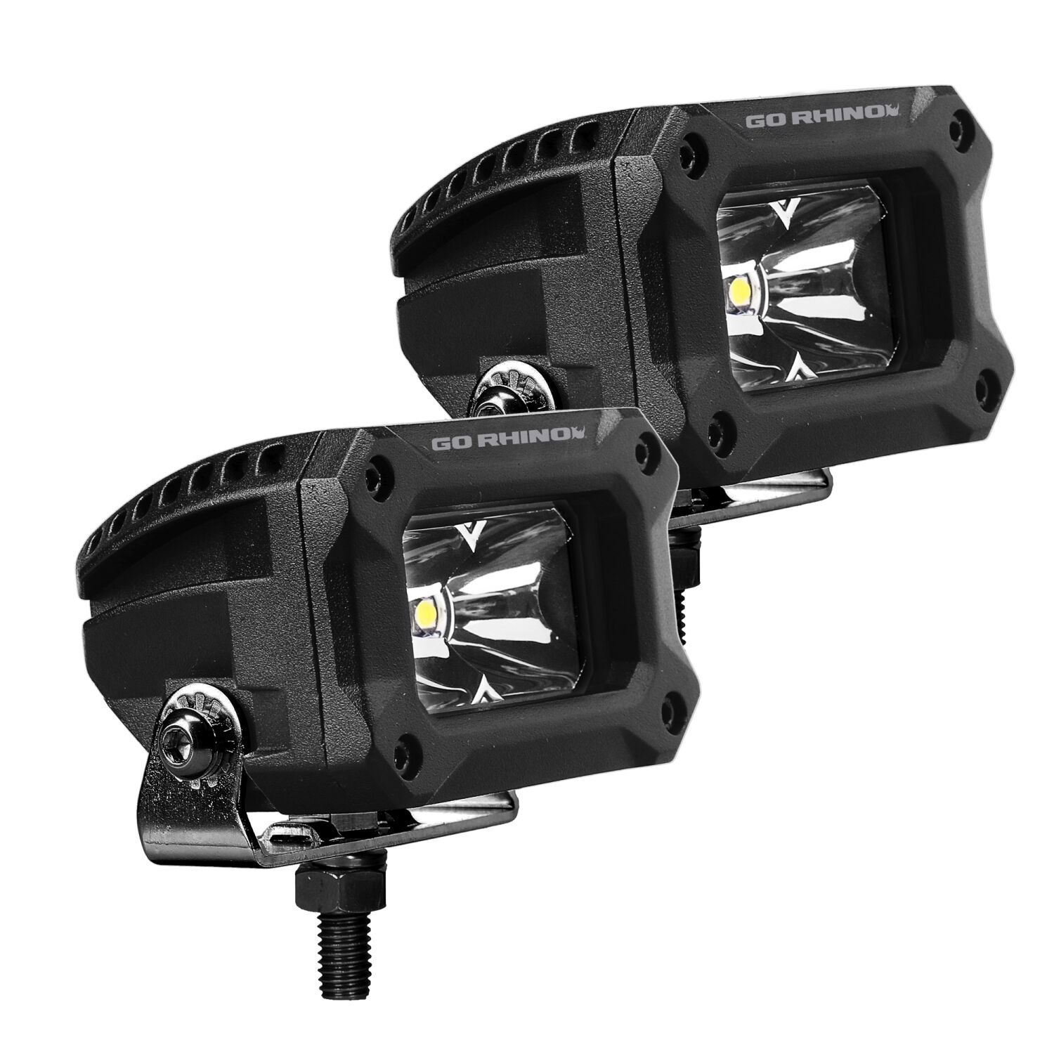 Go Rhino 751003023SBS - LED Light Kits, Anodized, XPLOR Bright