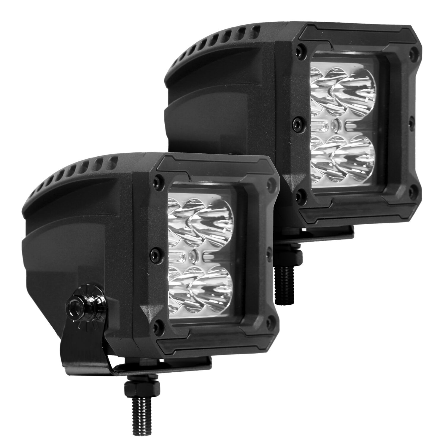 Go Rhino 751803023SCS - LED Light Kits, Anodized, XPLOR Bright
