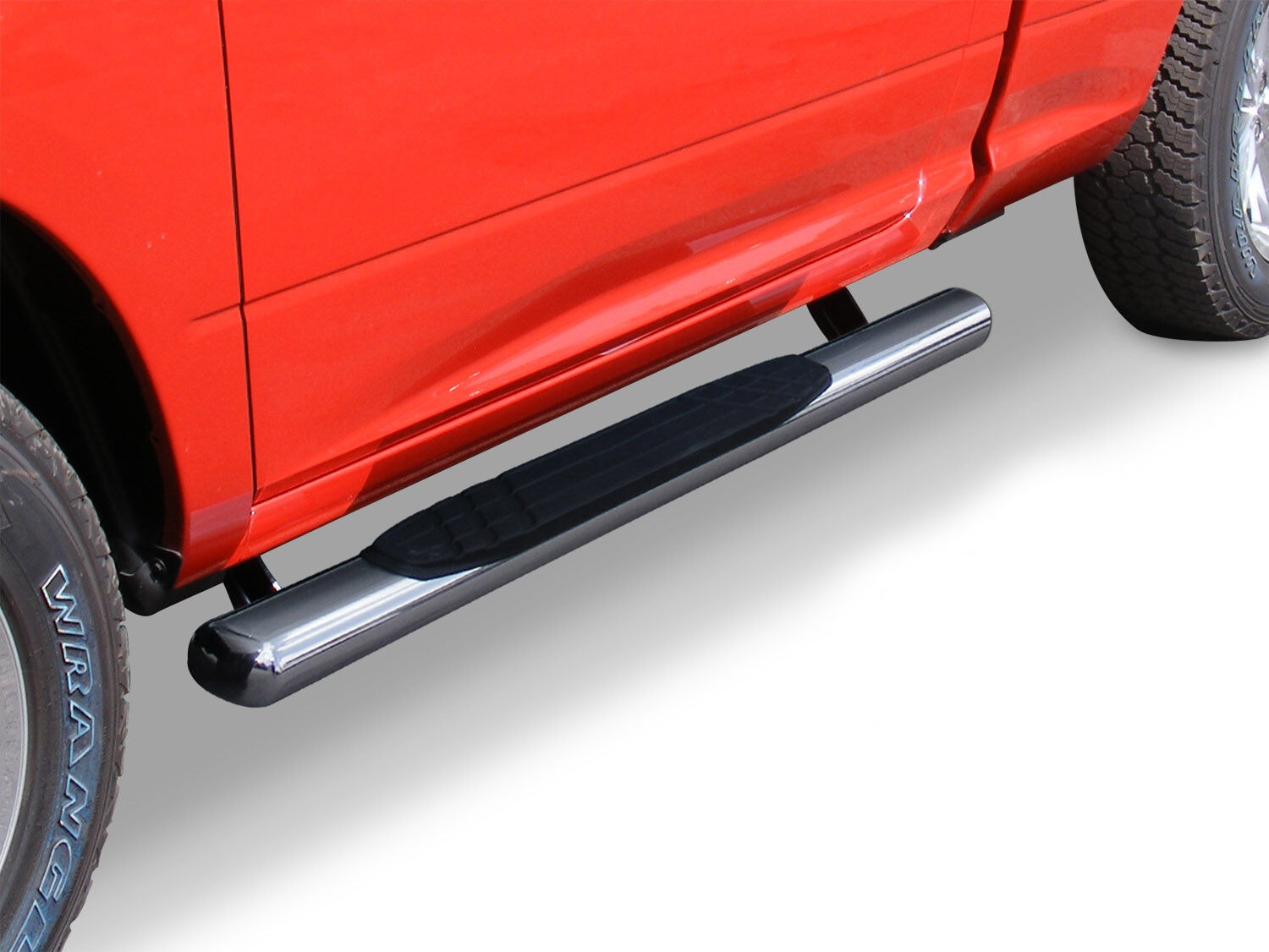 Go Rhino 640052PS - Running Boards & Steps, Silver, Polished Stainless Steel