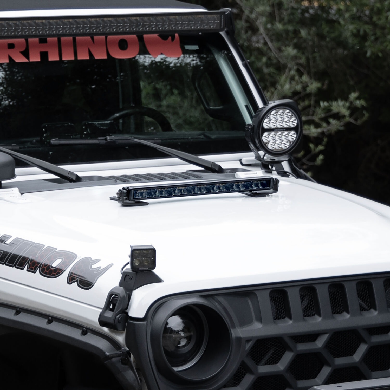 Go Rhino 751052012CSS - LED Lighting, Anodized, XPLOR Blackout Combo