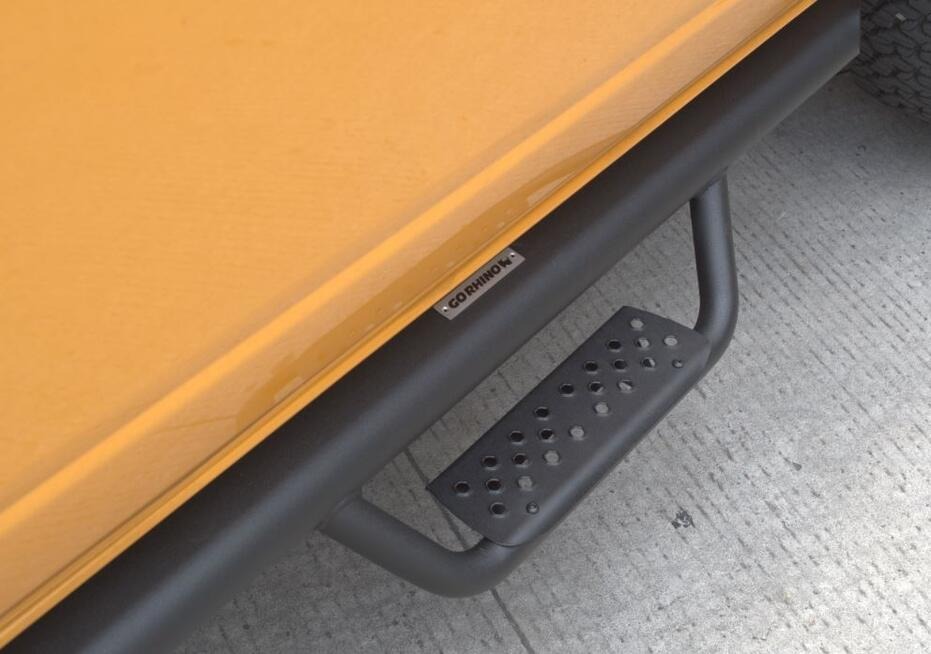 Go Rhino D224131T - Dominator Side Steps, Black, Dominator Xtreme D2