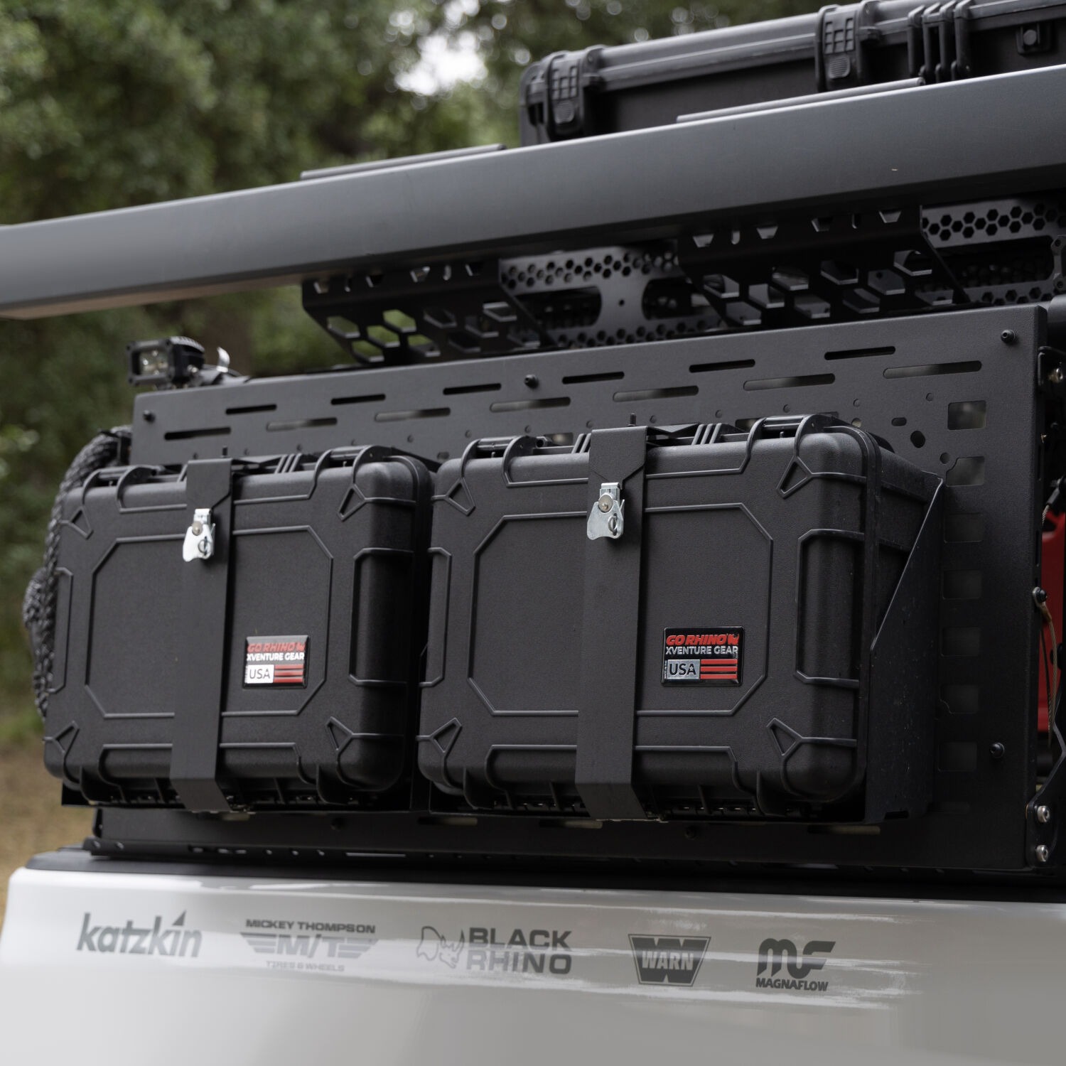 Go Rhino XG252010M - Truck Bed Rack Accessories, Black, Xventure