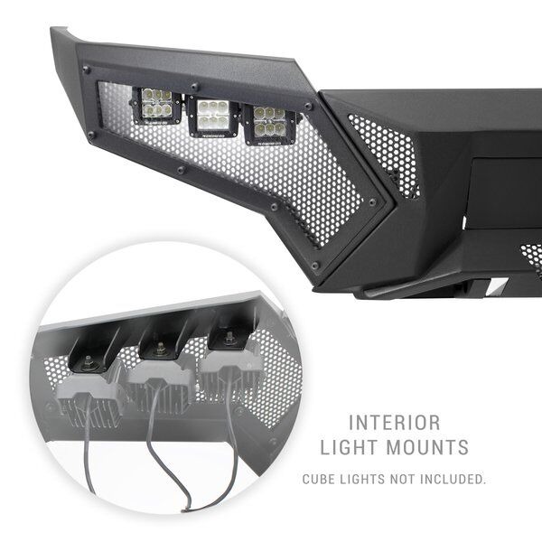 Go Rhino 343981T - Element Bumper, Black, Steel
