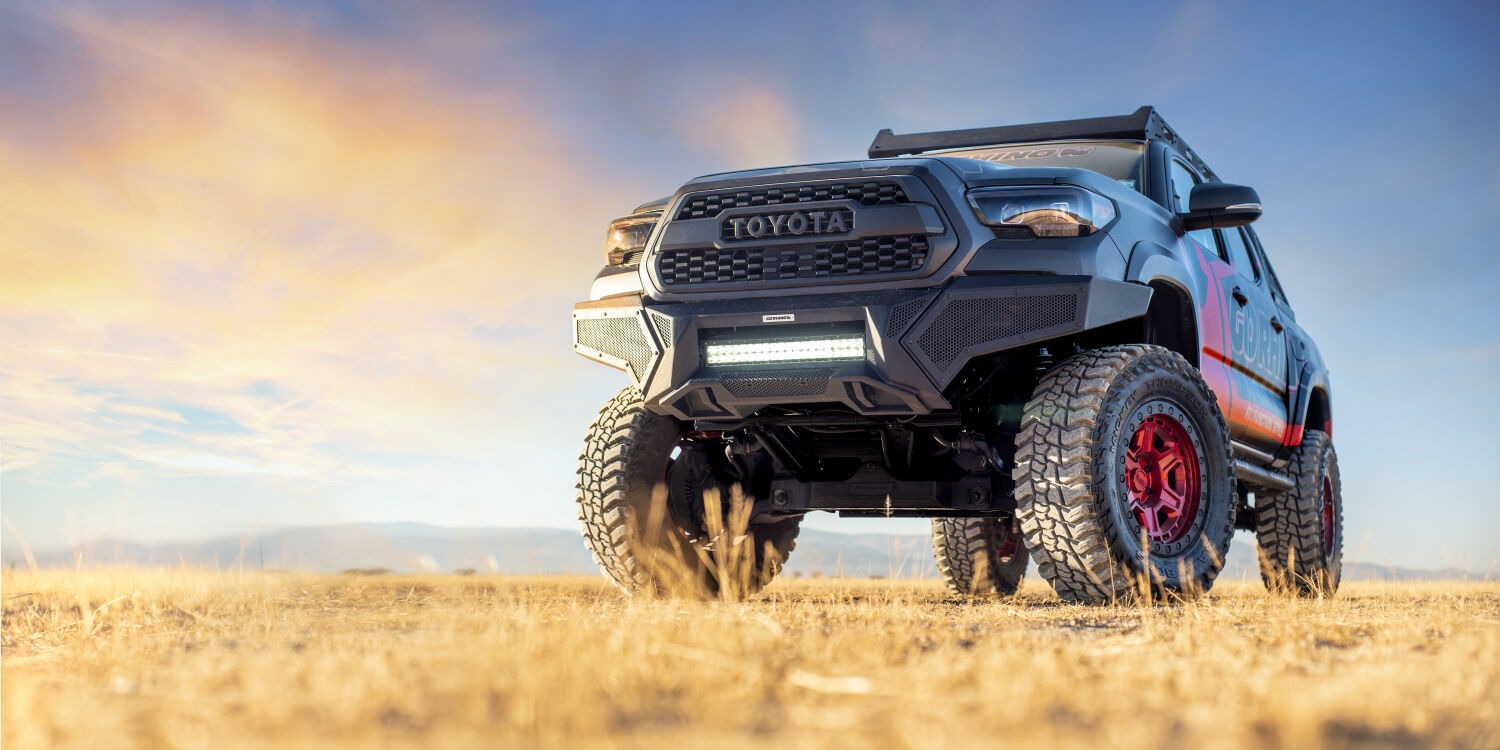 Go Rhino 34389T - Element Bumper, Black, Steel