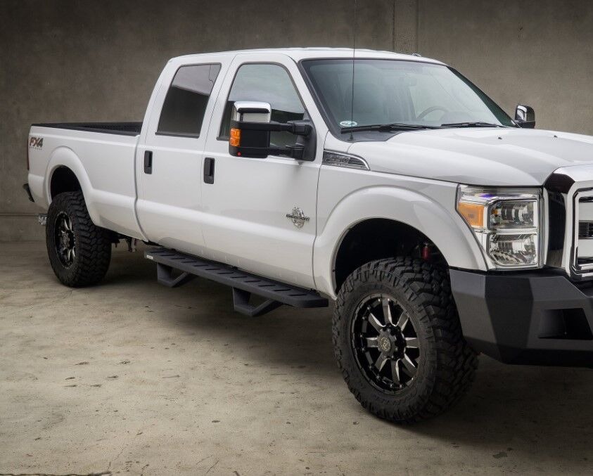 Go Rhino 6341808720T - RB10 Running Boards, Crew Cab, Black
