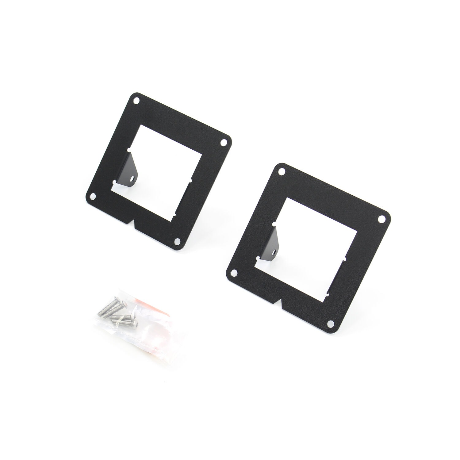Go Rhino 241742T - Light Mounting Brackets, Black, BR11