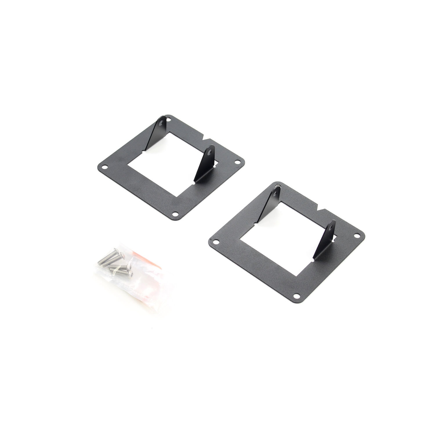 Go Rhino 241742T - Light Mounting Brackets, Black, BR11