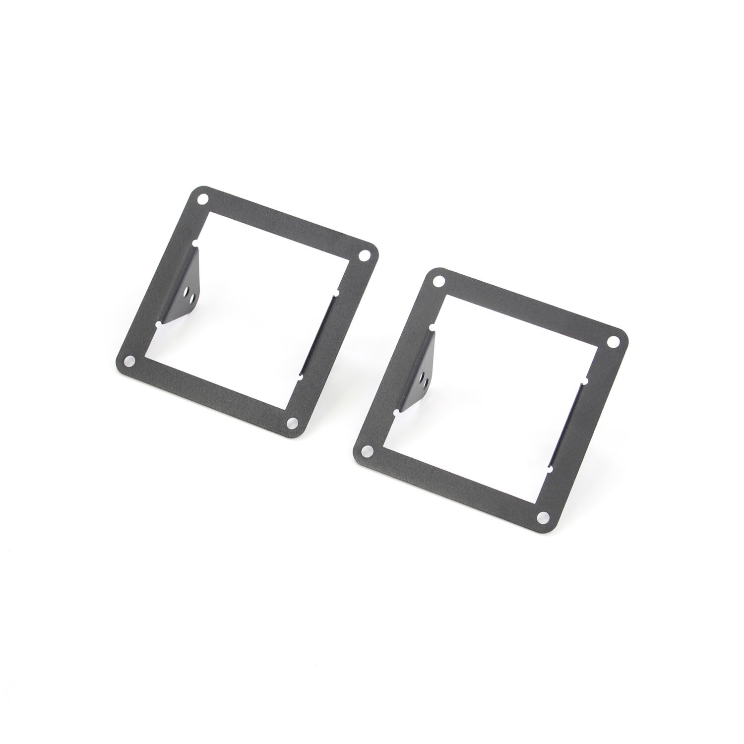 Go Rhino 241743T - Light Mounting Brackets, Black, BR6