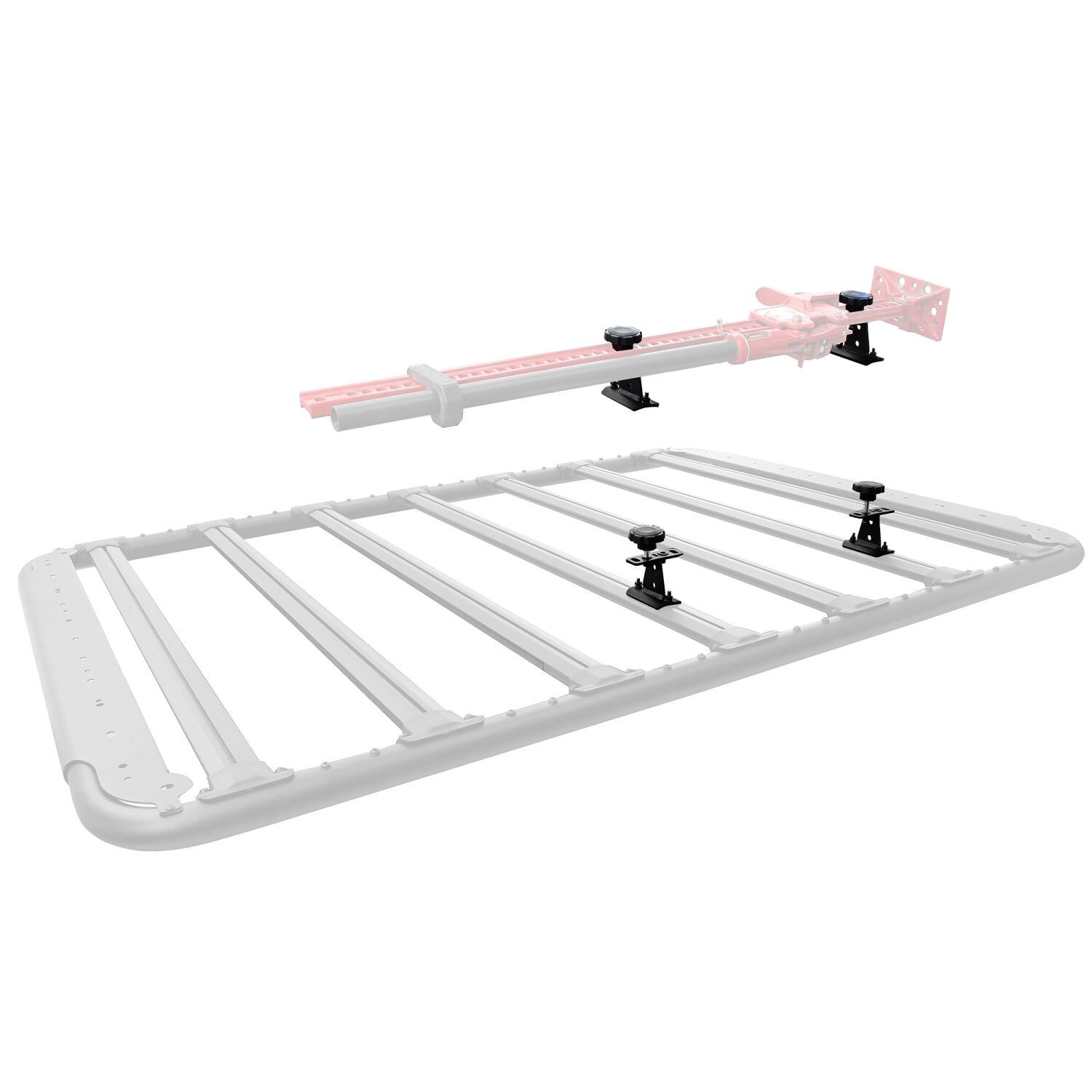 Go Rhino 5950060T - Truck Bed Rack Accessories, Black, XRS