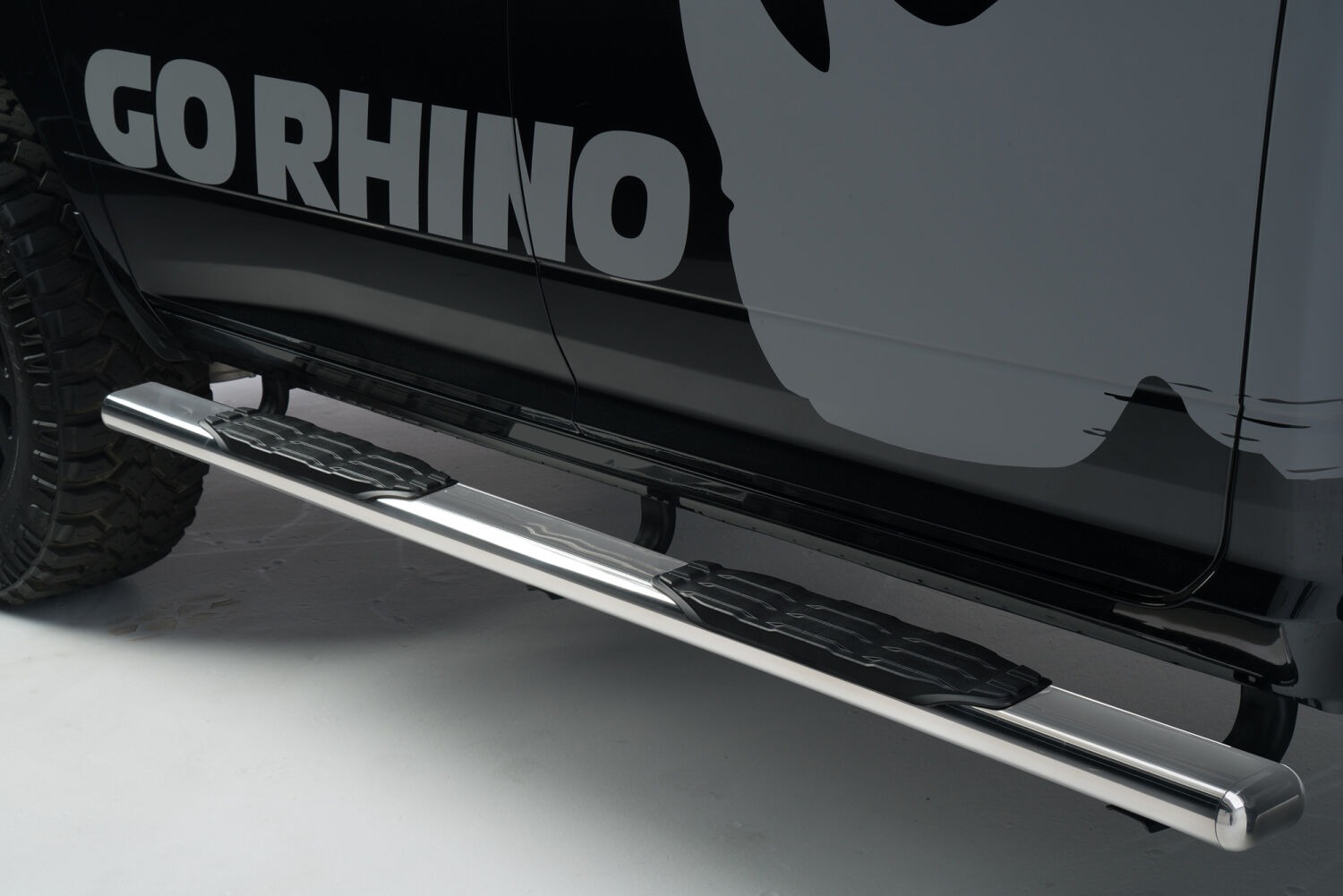Go Rhino 105439987PS - 1000 Series, Crew Cab, Silver