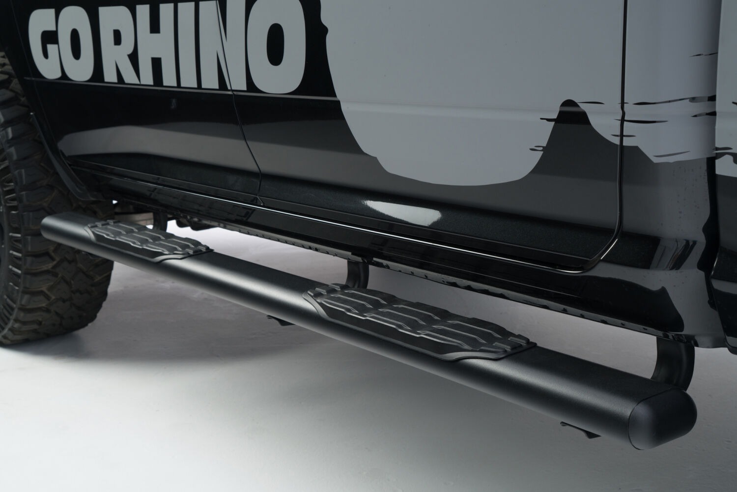 Go Rhino 105439987T - 1000 Series, Crew Cab, Black