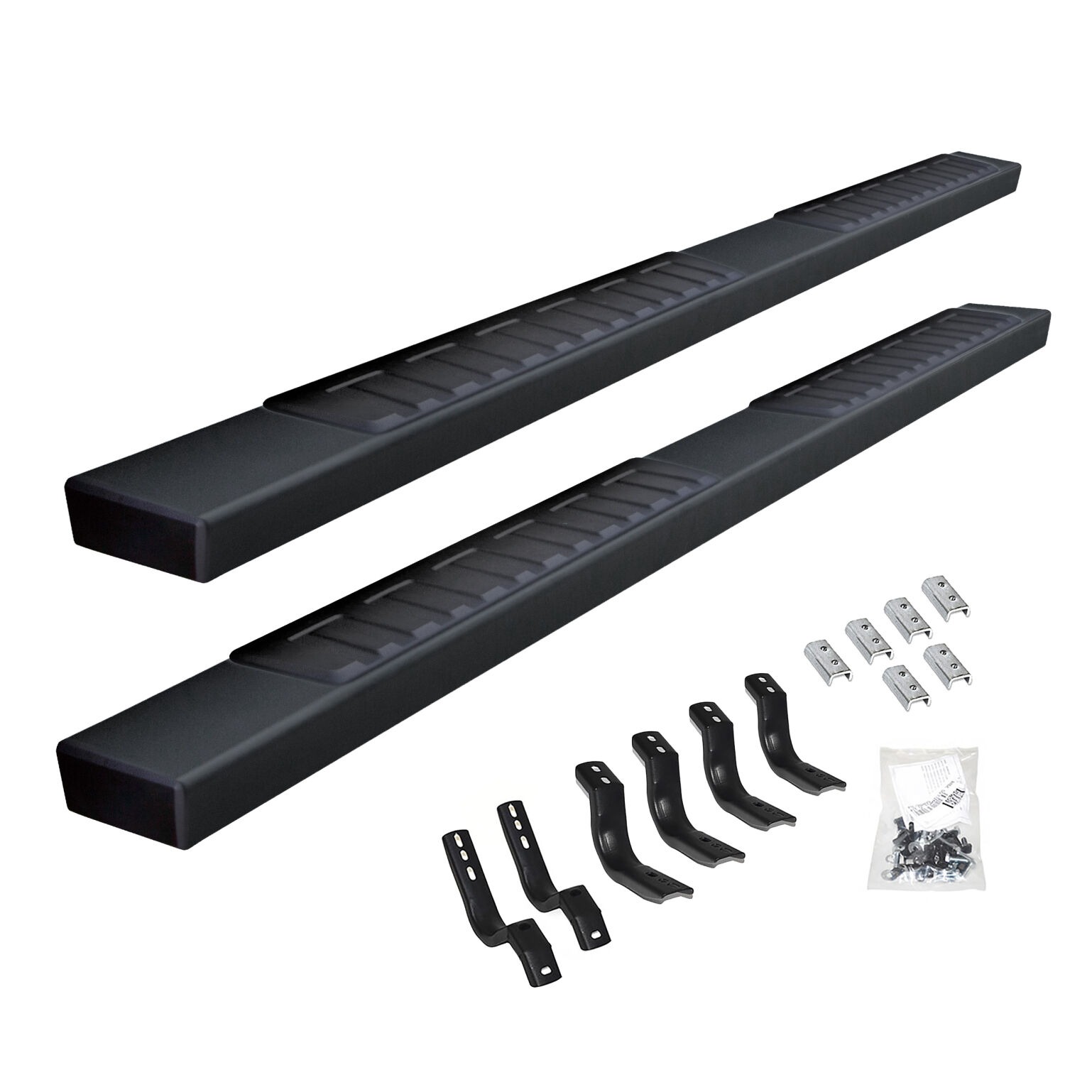 Go Rhino 6862036880T - Running Boards & Steps, Crew Cab, Black
