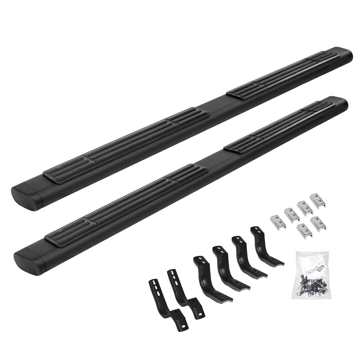 Go Rhino 686404780T - Running Boards & Steps, Extended Cab, Black