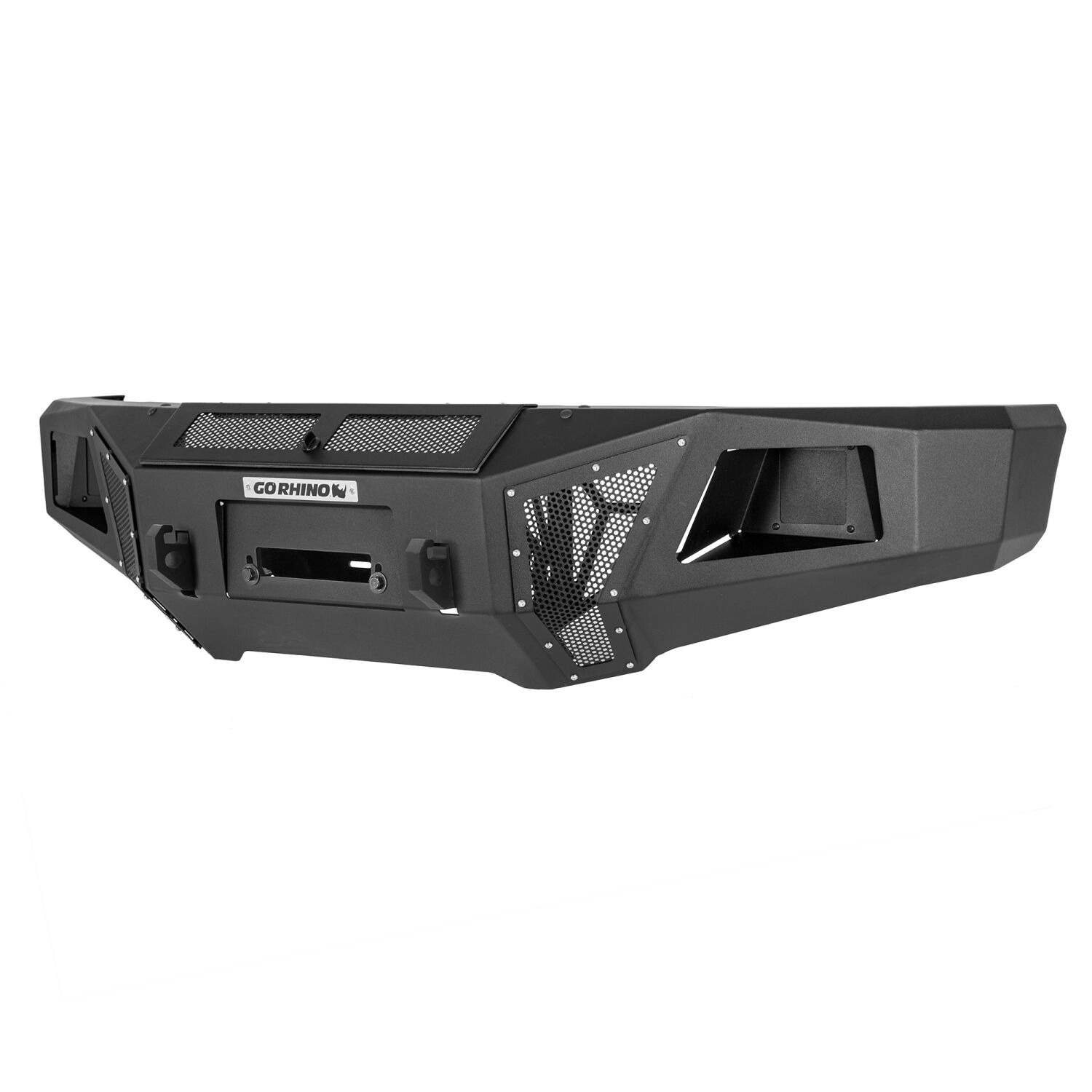 Go Rhino 24375T - BR Series Bumpers, Black, Powder Coated