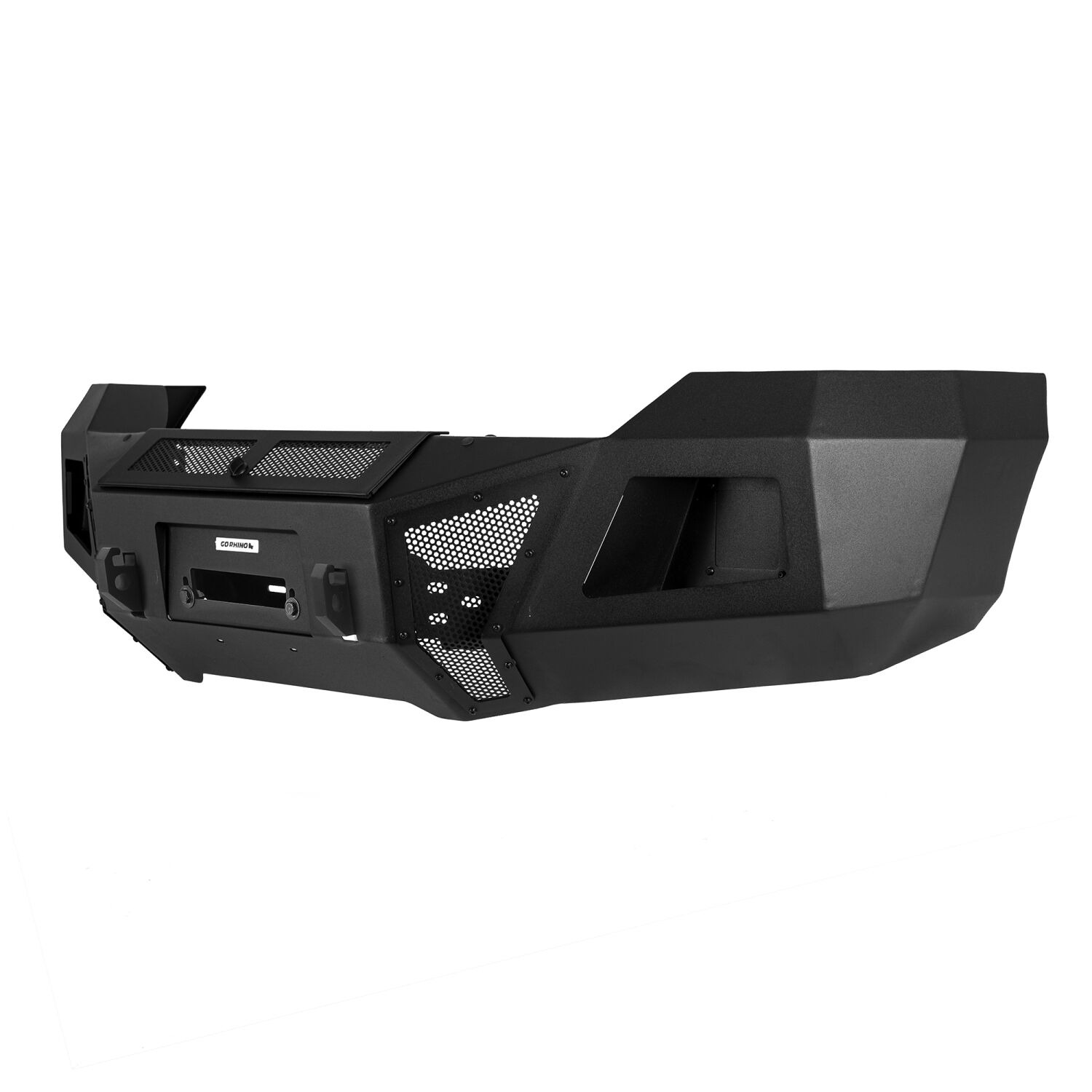 Go Rhino 24376T - BR Series Bumpers, Black, Powder Coated