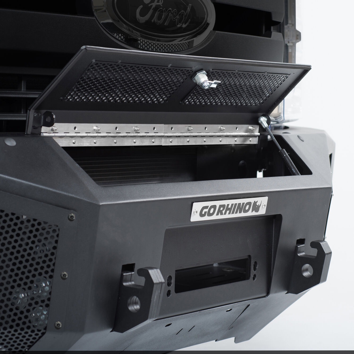 Go Rhino 24277T - BR Series Bumpers, Black, Powder Coated