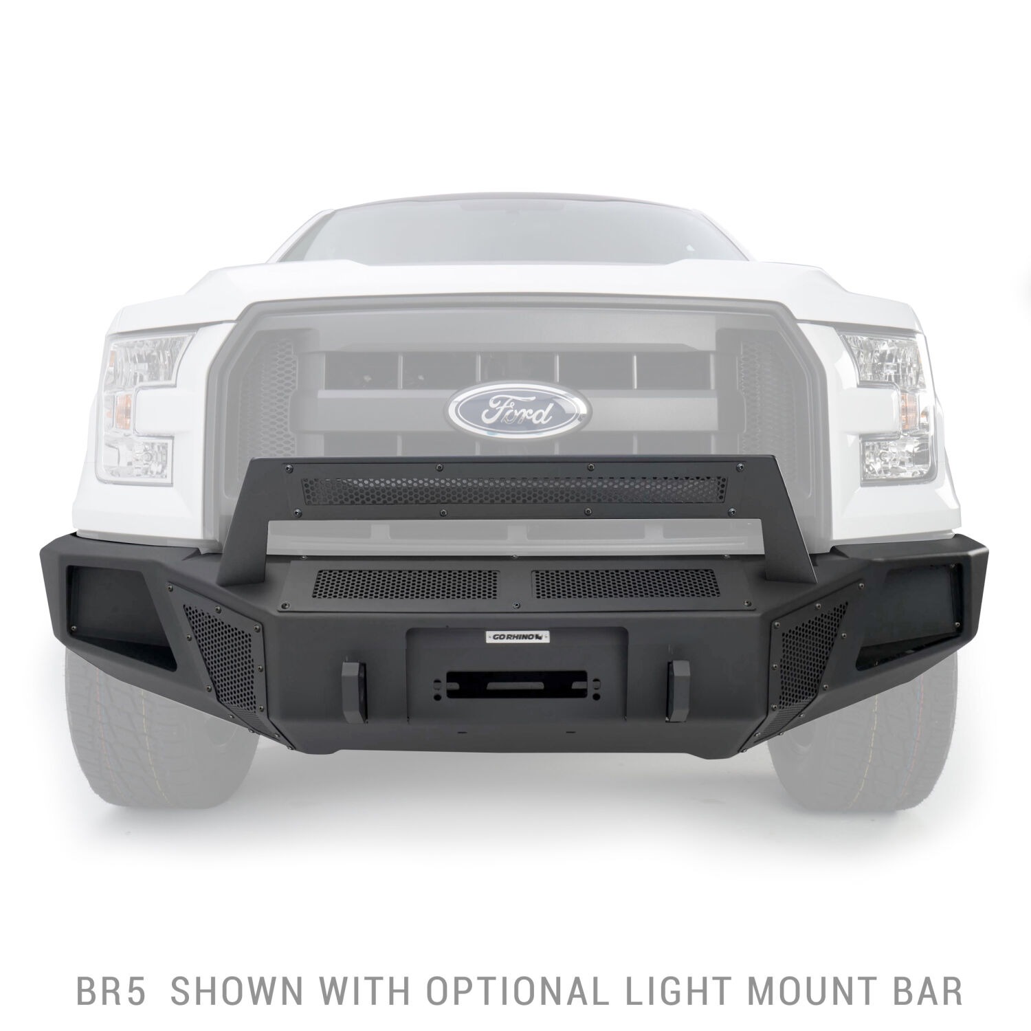 Go Rhino 24295T - BR Series Bumpers, Black, BR5