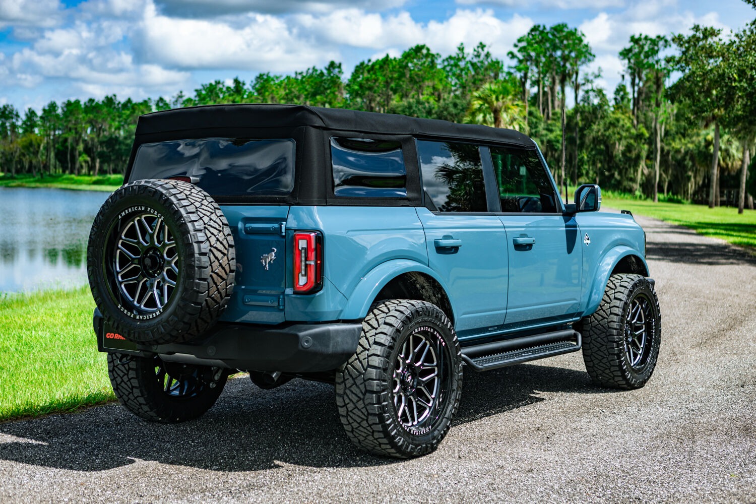 Go Rhino D14129T - Dominator Side Steps, Black, Powder Coated