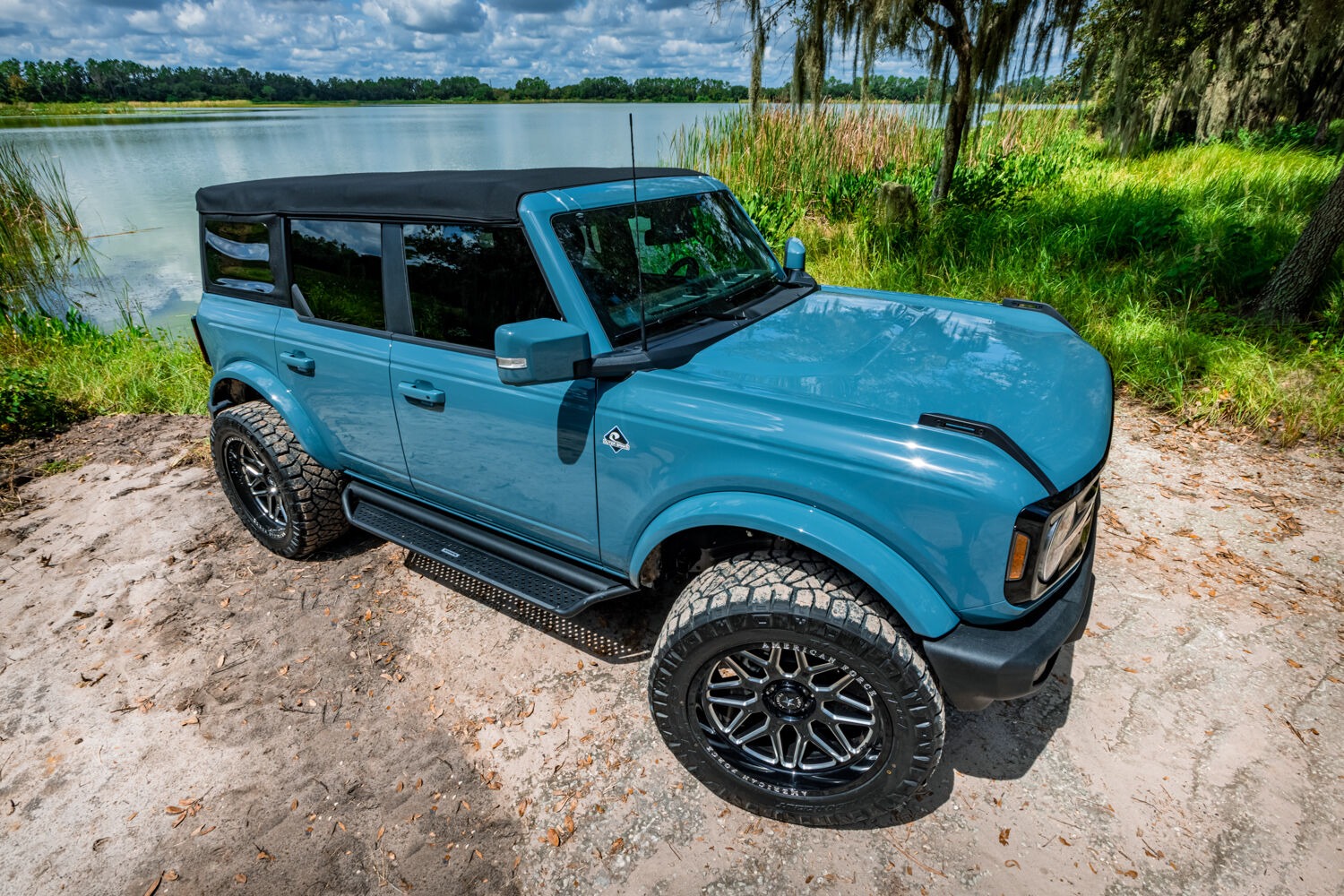Go Rhino D14129T - Dominator Side Steps, Black, Powder Coated