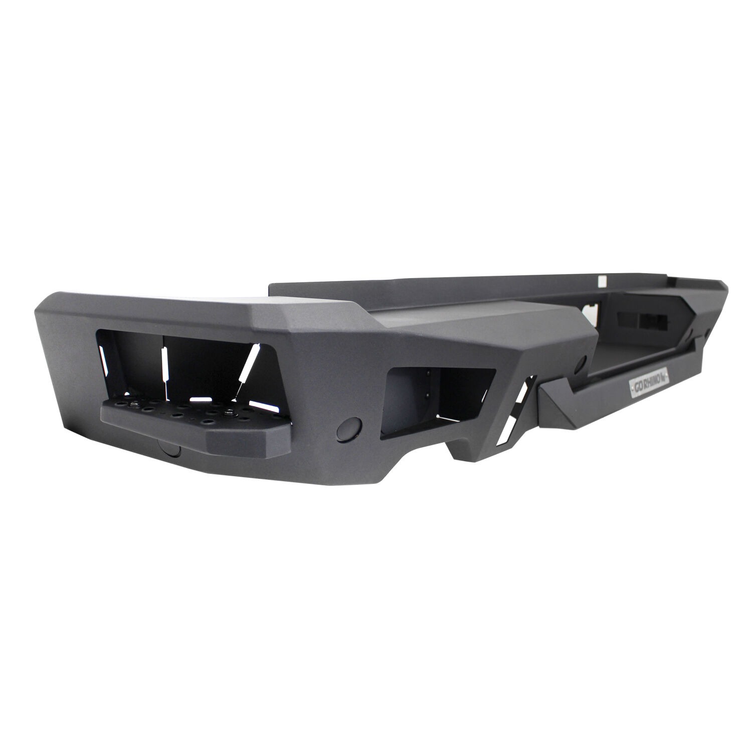 Go Rhino 28130T - BR Series Bumpers, Black, Powder Coated