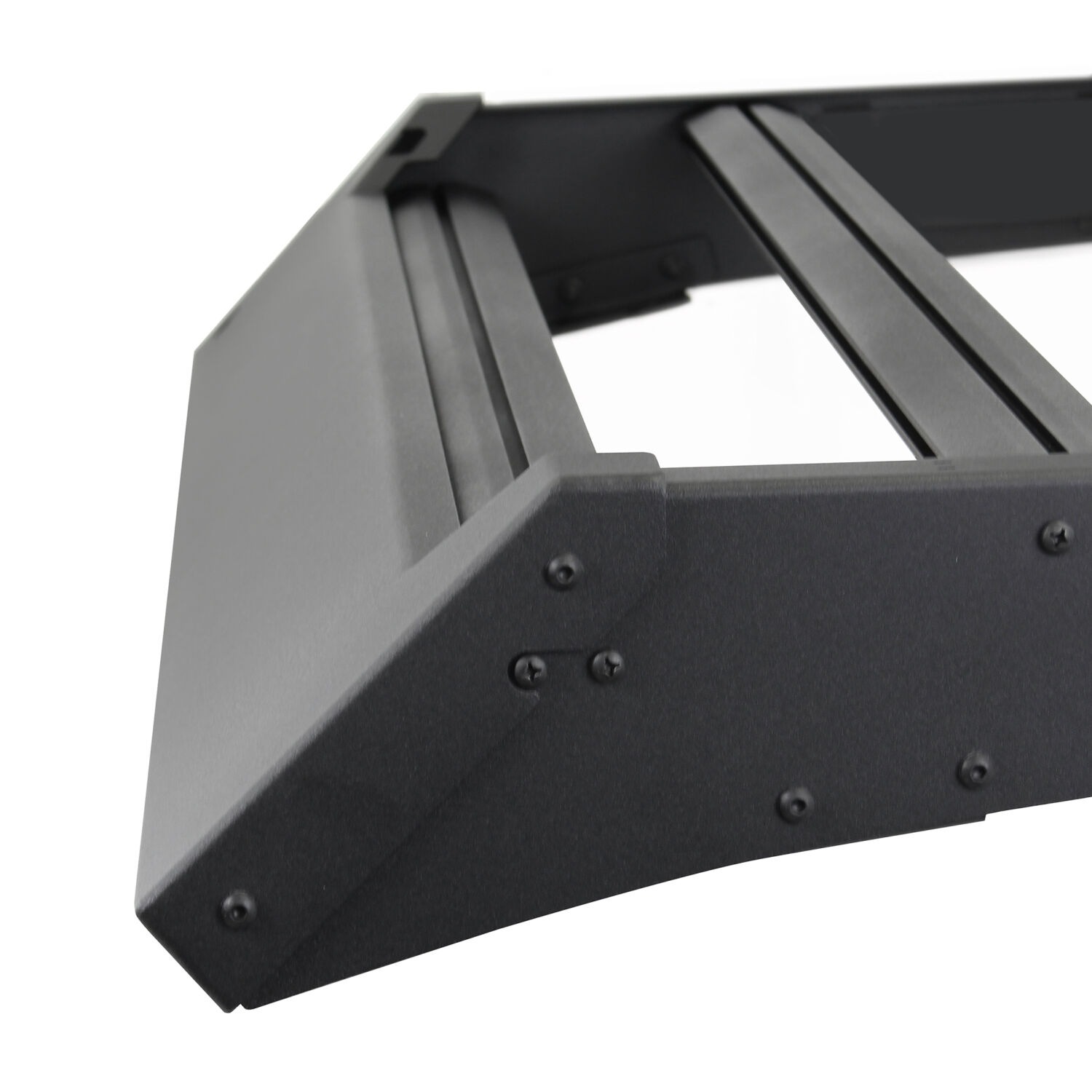 Go Rhino 5933190T - Roof Racks, Crew Cab, Black