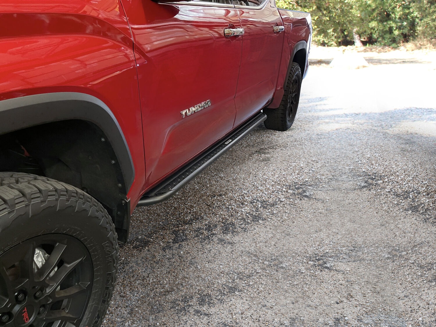 Go Rhino DSS4436T - Dominator Sliders, Crew Cab, Black