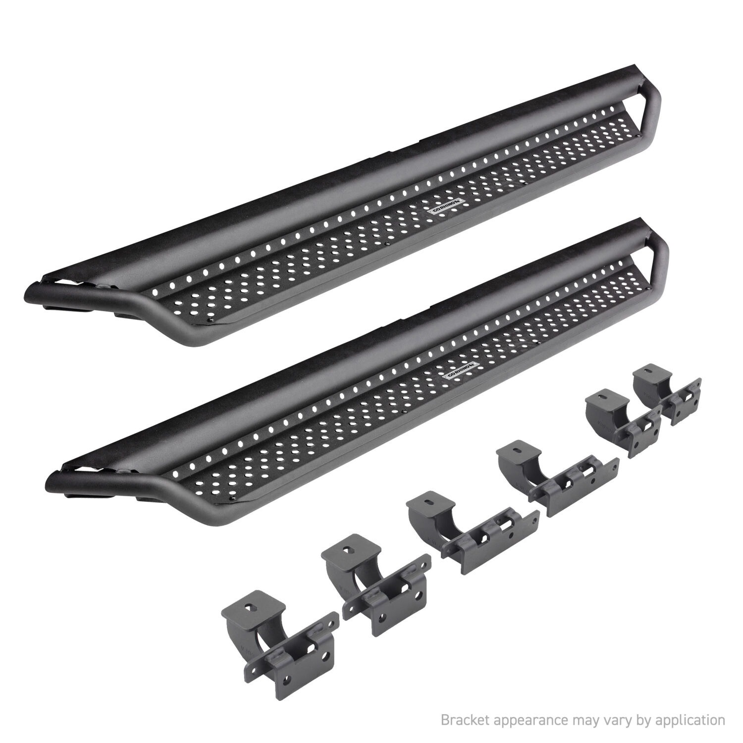 Go Rhino D14030T - Dominator Side Steps, Crew Cab, Black