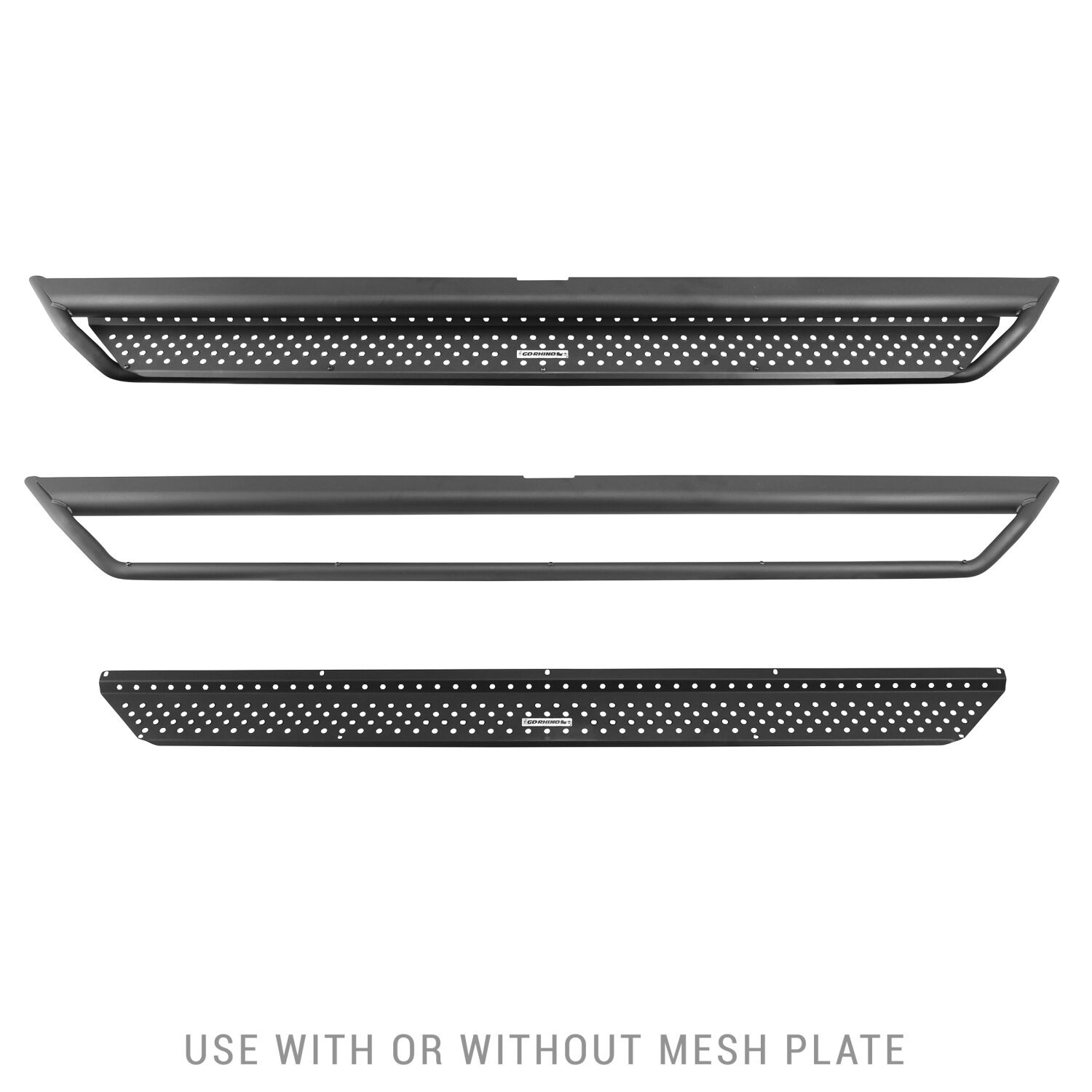 Go Rhino D14052T - Dominator Side Steps, Crew Cab, Black