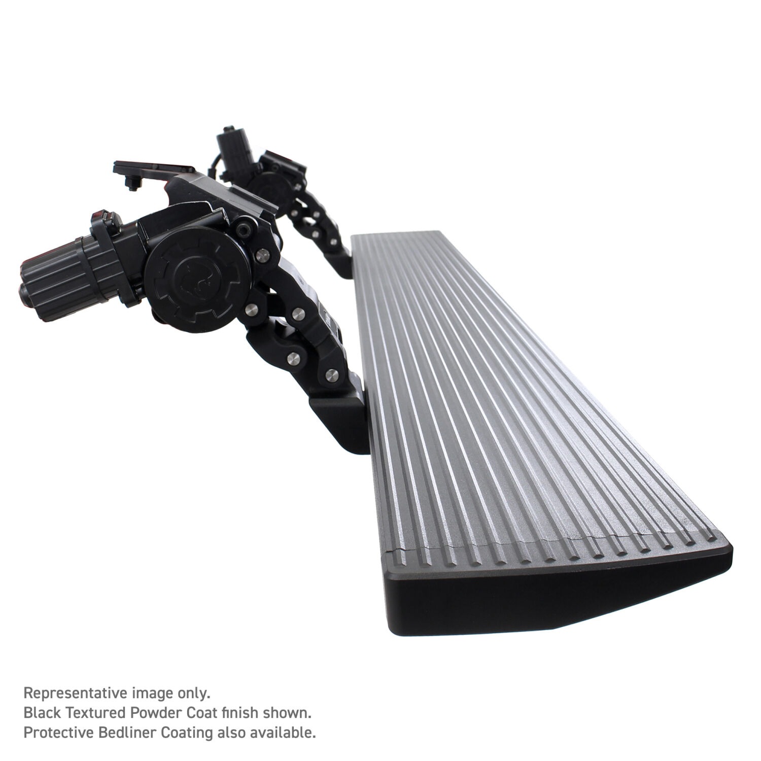 Go Rhino 20404280T - VoltStep E-Board, Extended Cab, Black